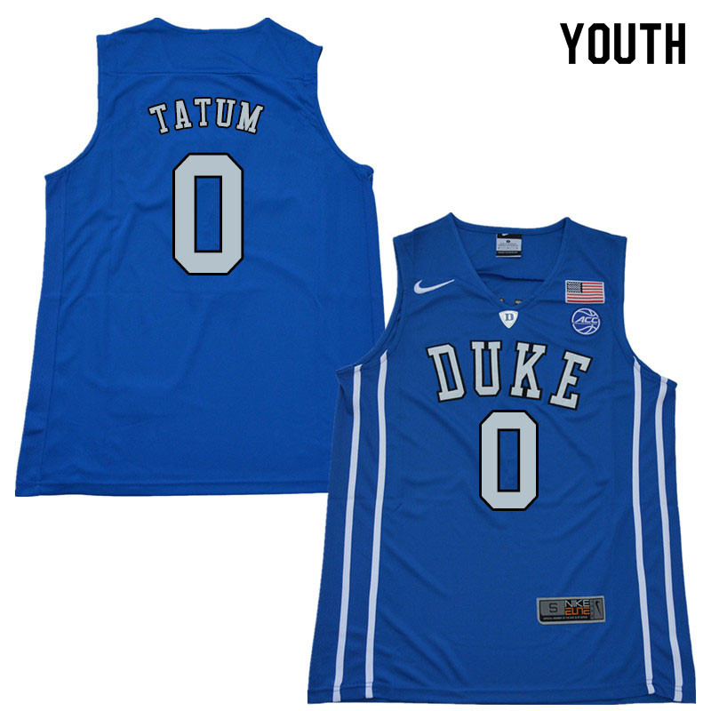 Jayson Tatum Jersey : Official Duke Blue Devils Basketball Jerseys Sale ...